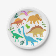 Dinosaure mignon Anniversaire coloré