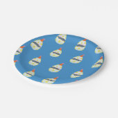 Assiettes En Carton Dinosaure-Thème Anniversaire de enfant Plaque (Angle)