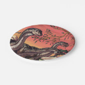 Assiettes En Carton Dinosaures à Dusk (Angle)