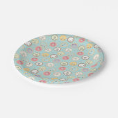 Assiettes En Carton Dinuts doux (Angle)