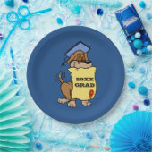 Assiettes En Carton Diplôme de Chien Chien Chien Mignonne (Fête)