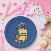 Assiettes En Carton Diplôme de Chien Chien Chien Mignonne (Fête)