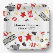 Assiettes En Carton Diplôme de cinéma (Recto)