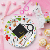 Assiettes En Carton Diplôme d'infirmière (Fête)