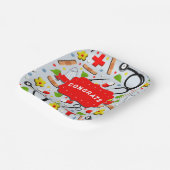 Assiettes En Carton Diplôme d'infirmière (Angulaire)