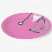 Assiettes En Carton Diplôme Médicale (Angle)