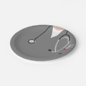 Assiettes En Carton Diplôme Médicale (Angle)