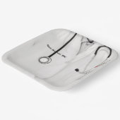 Assiettes En Carton Diplôme Médicale personnalisé (Angulaire)