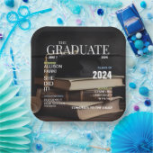 Assiettes En Carton Diplôme photo d'un magazine moderne (Fête)