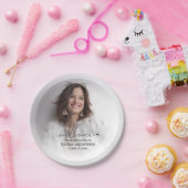 Assiettes En Carton Diplôme photo moderne (Fête)