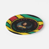 Assiettes En Carton Diplôme photo panafricain (Angle)