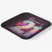 Assiettes En Carton Disco Ball Musical Notes Pink 21st Birthday (Angulaire)