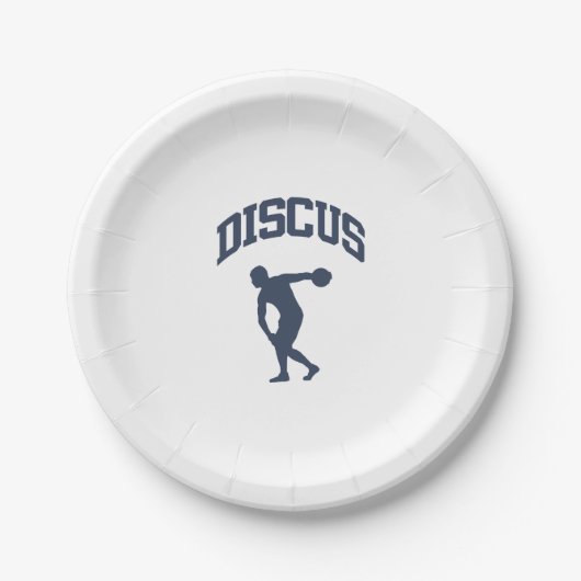 Assiettes En Carton Disque (Devant)
