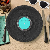 Assiettes En Carton Disque microsillon