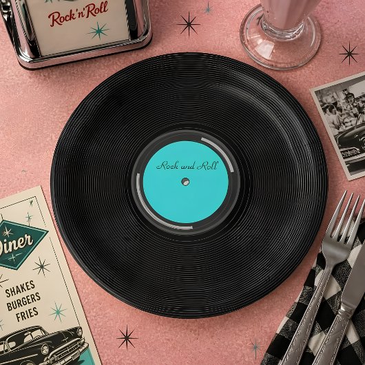 Assiettes En Carton Disque microsillon