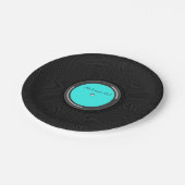 Assiettes En Carton Disque microsillon (Angle)