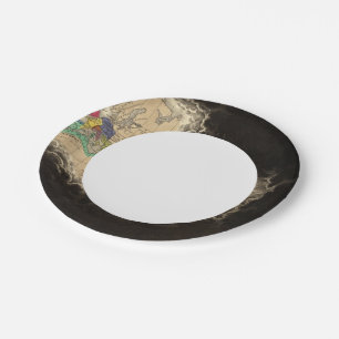 Assiettes En Carton Dissolution de l'Empire de Charlemagne 912 après