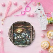 Assiettes En Carton Distant Light (Fête)