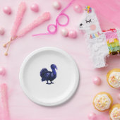 Assiettes En Carton Distopian Turquie Thanksgiving Design Classique T- (Fête)