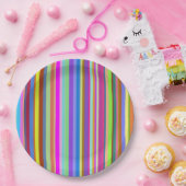 Assiettes En Carton Diverses couleurs (Fête)