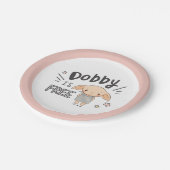 Assiettes En Carton Dobby est libre (Angle)