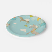 Assiettes En Carton Dogs de dessin illustrés Plaque d'anniversaire pou (Angle)