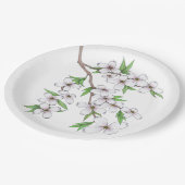 Assiettes En Carton Dogwood (Angle)