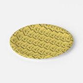 Assiettes En Carton dollar or (Angle)