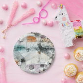 Assiettes En Carton Domaine d'Air Paul Klee Expressionniste Abstrait (Fête)