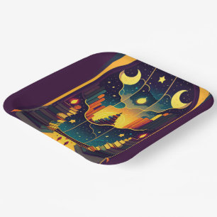 Assiettes En Carton Domaine Magique Des Livres 2