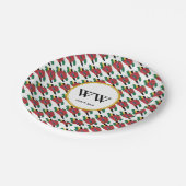 Assiettes En Carton DOMINICA FLAG Fête Anniversaire Patrimoine (Angle)