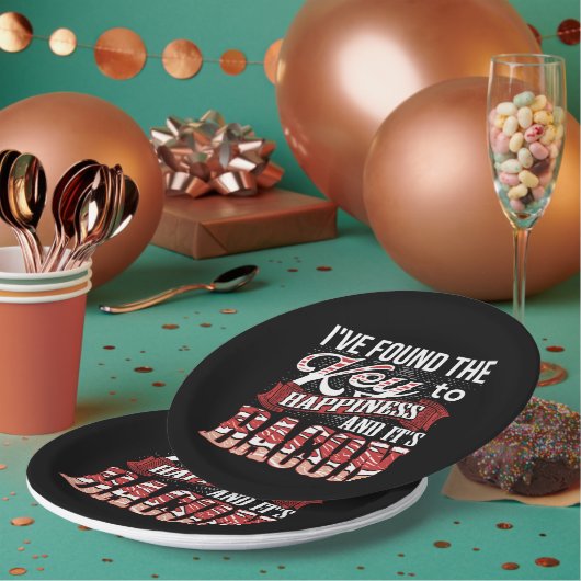 Assiettes En Carton Don Bacon Lover (Multi)