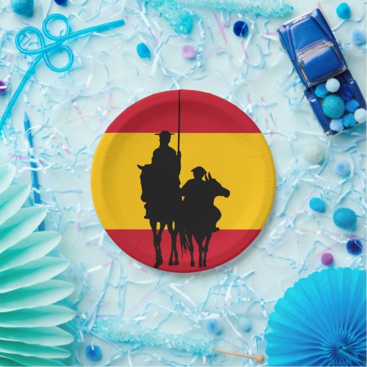 Assiettes En Carton Don Quixote 2 (Fête)