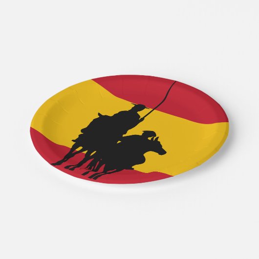 Assiettes En Carton Don Quixote 2 (Angle)