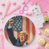 Assiettes En Carton Donald Trump (Fête)