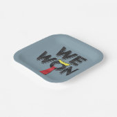 Assiettes En Carton Donald Trump 2024 (Angulaire)