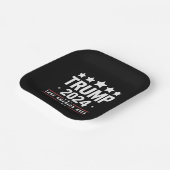 Assiettes En Carton Donald Trump 2024 redonne l'élection américaine (Angulaire)