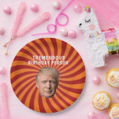 ASSIETTES EN CARTON DONALD TRUMP FUNNY ANNIVERSAIRE PLAQUES DE PAPIER (Fête)