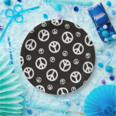 Assiettes En Carton Donner une chance à la paix 1 (Fête)