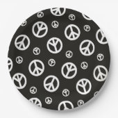 Assiettes En Carton Donner une chance à la paix 1 (Devant)