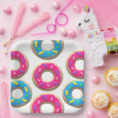 Assiettes En Carton Donut (Fête)