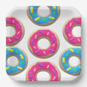 Assiettes En Carton Donut