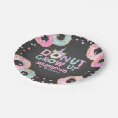 Assiettes En Carton Donut Birthday Party Papier Plaque Donut & Unicorn (Angle)