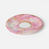 Assiettes En Carton Donut Cute Aquarelle Donuts (Angle)