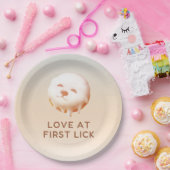 Assiettes En Carton Donut Dream: Glazed Smile Pup  (Fête)