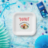 ASSIETTES EN CARTON DONUT SOUS ESTIMATION (Fête)