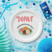 ASSIETTES EN CARTON DONUT SOUS ESTIMATION (Fête)
