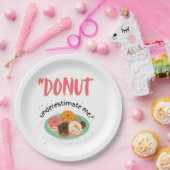 ASSIETTES EN CARTON DONUT SOUS ESTIMATION (Fête)