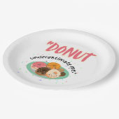 ASSIETTES EN CARTON DONUT SOUS ESTIMATION (Angle)