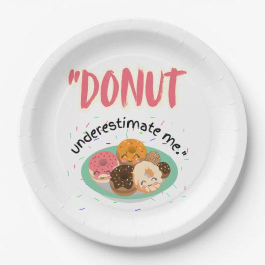 ASSIETTES EN CARTON DONUT SOUS ESTIMATION (Devant)